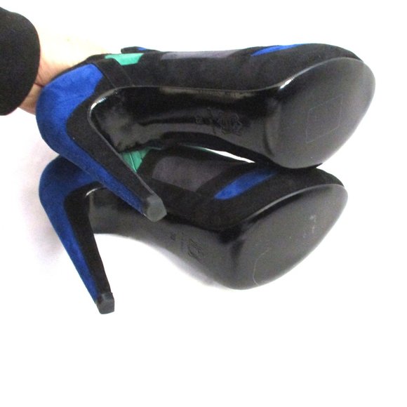 NEW PIERRE HARDY Suede BOOTIE  BOOT Peep Toe - Picture 7 of 7